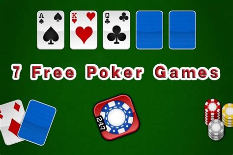 free poker games for 7